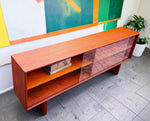 REFINISHED Danish MCM Teak Console by Axel Christensen for ACO Møbler 71