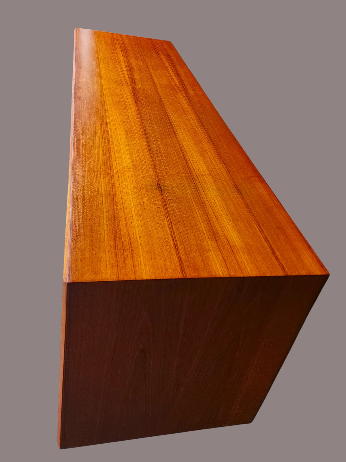 REFINISHED Danish MCM Teak Sideboard Buffet 60