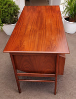 Coming***REFINISHED Danish MCM Teak Desk with Bookcase Back by Gunnar Nielsen for Tibergaard 7