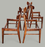 4 REFINISHED REUPHOLSTERED Danish Mid Century Modern Teak Chairs by Farstrup 11