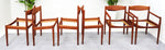 6 REFINISHED REUPHOLSTERED in wool mohair Danish MCM Teak Chairs by Bramin 7
