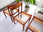 6 REFINISHED REUPHOLSTERED in wool mohair Danish MCM Teak Chairs by Bramin 12