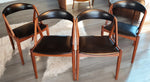 4 RESTORED Danish Mid Century Modern Kai Kristiansen Teak Chairs, Model 31 8
