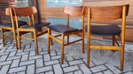 RESTORED Danish Mid Century Modern Teak Chairs by Farstrup, Set of 4 (or 8) 2