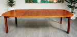 RESTORED Danish MCM Teak Table w 2 Leaves 63