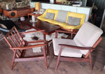 REFINISHED Danish Mid Century Modern Teak Lounge Chair will get NEW CUSHIONS 16