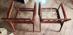 REFINISHED Danish Mid Century Modern Teak Lounge Chair will get NEW CUSHIONS 17