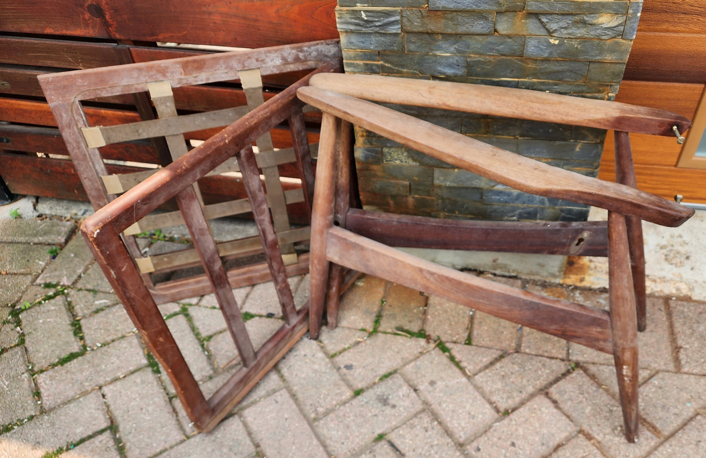 REFINISHED Danish Mid Century Modern Teak Lounge Chair will get NEW CUSHIONS