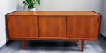 REFINISHED Danish Mid Century Modern Teak Sideboard by Dyrlund 71.25