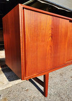REFINISHED Danish Mid Century Modern Teak Sideboard by E.W. Bach 65