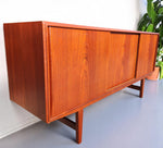REFINISHED Danish Mid Century Modern Teak Sideboard by E.W. Bach 65