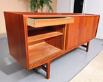 REFINISHED Danish Mid Century Modern Teak Sideboard by E.W. Bach 65