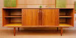 REFINISHED Danish Mid Century Modern Teak Sideboard by Gunni Omann 79