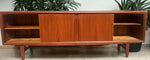REFINISHED Danish Mid Century Modern Teak Sideboard by Gunni Omann for ACO, 95
