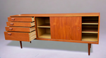 REFINISHED Danish Mid Century Teak Sideboard by Kai Kristiansen 71