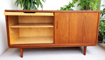 REFINISHED Danish Mid Century Teak Sideboard by P.Hundevad 54