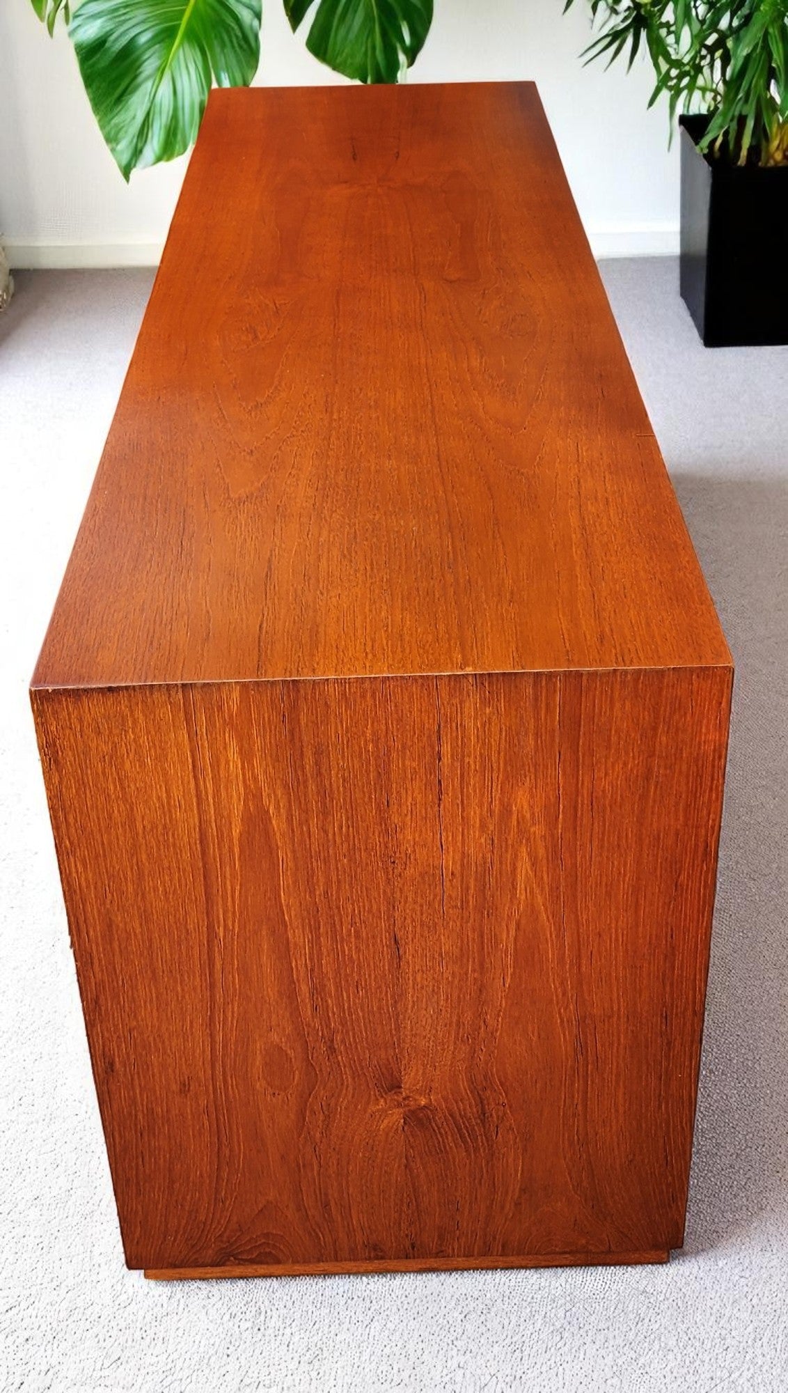 REFINISHED Danish Mid Century Teak Sideboard by P.Hundevad 54"
