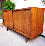 REFINISHED Danish Mid Century Teak Sideboard by P.Hundevad 54