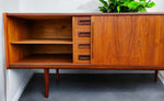 REFINISHED Danish Mid Century Modern Teak Sideboard by Johannes Andersen 79