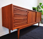 REFINISHED Danish MCM Teak Sideboard by Johannes Andersen for Uldum 79