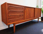 REFINISHED Danish MCM Teak Sideboard by Johannes Andersen for Uldum 79