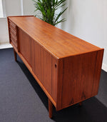 REFINISHED Danish MCM Teak Sideboard by Johannes Andersen for Uldum 79