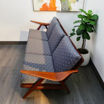 RESTORED Danish MCM Teak Sofa  by Arne Hovmand-Olsen for Mogen Kold 7
