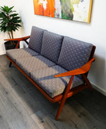 RESTORED Danish MCM Teak Sofa  by Arne Hovmand-Olsen for Mogen Kold 8