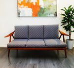 RESTORED Danish MCM Teak Sofa  by Arne Hovmand-Olsen for Mogen Kold 9