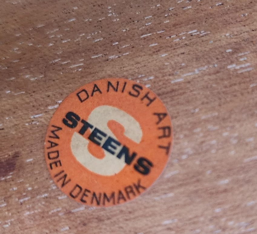 REFINISHED Danish Mid Century Teak Credenza Buffet by Steens 6 ft Narrow