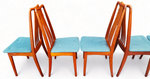 Choose Fabric***6 RESTORED Danish Mid Century Modern Teak Chairs by A.Jensen for Holstebro 12