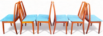 Choose Fabric***6 RESTORED Danish Mid Century Modern Teak Chairs by A.Jensen for Holstebro 9