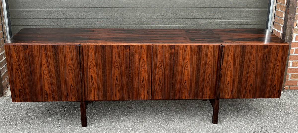 Will be REFINISHED Danish Mid Century Modern Rosewood Sideboard by Ib Kofod Larsen 90.5