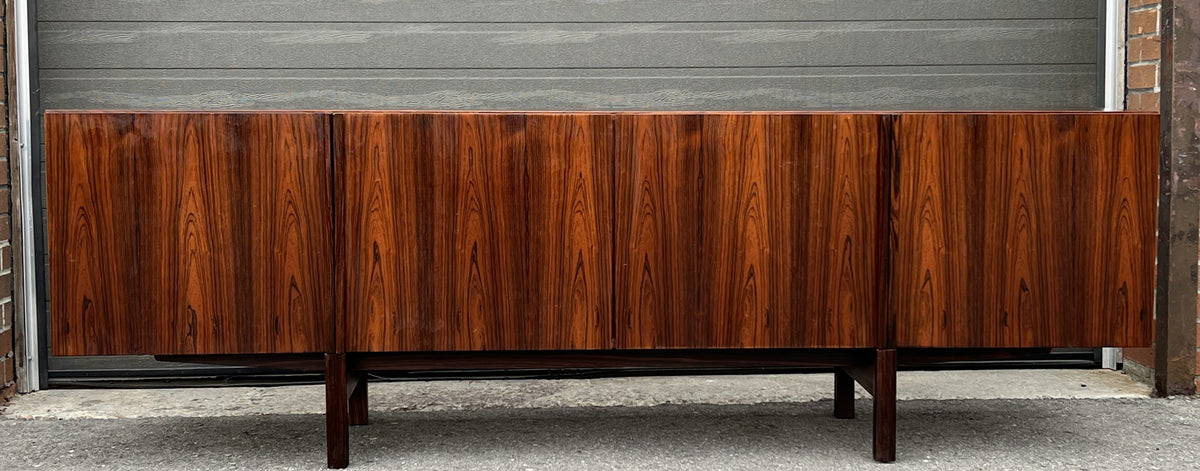 Will be REFINISHED Danish Mid Century Modern Rosewood Sideboard by Ib Kofod Larsen 90.5