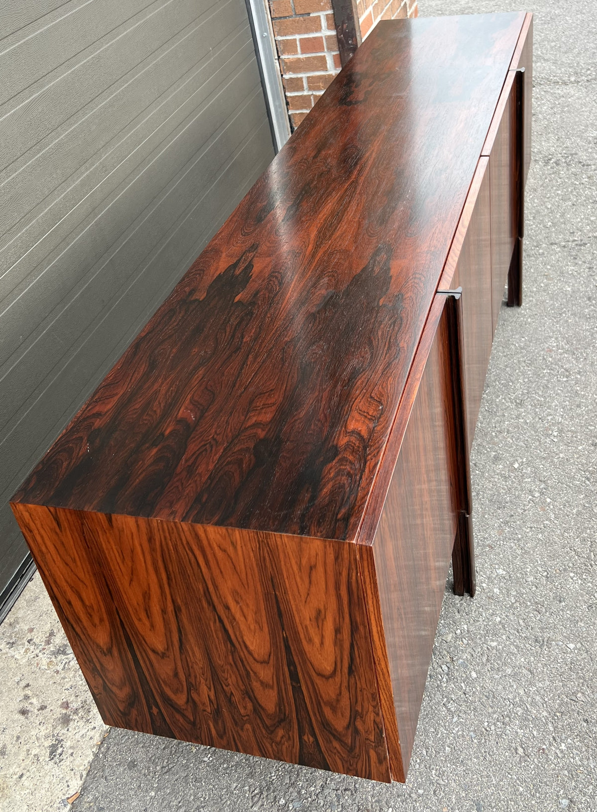 Will be REFINISHED Danish Mid Century Modern Rosewood Sideboard by Ib Kofod Larsen 90.5