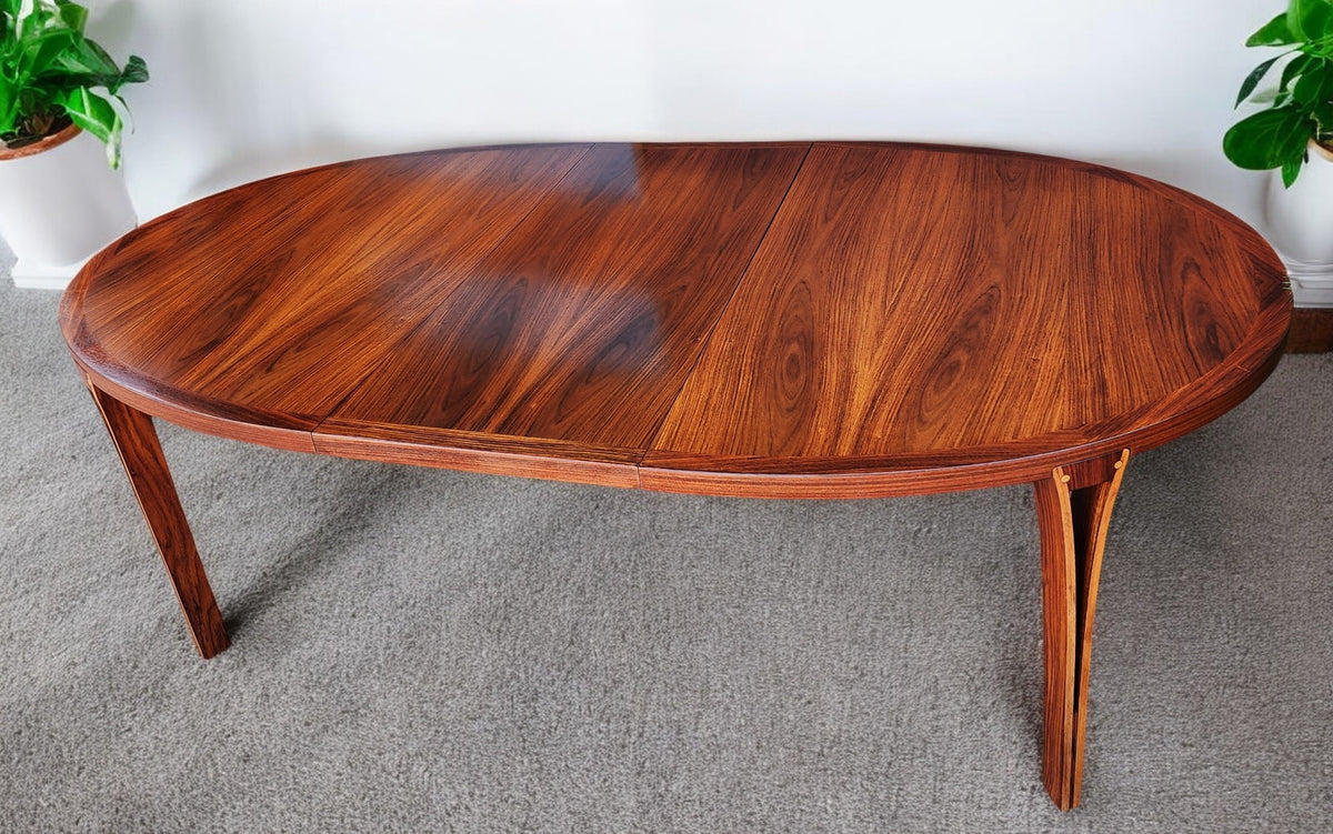 REFINISHED Danish MCM Rosewood Table by Sven Ellekaer for Heltborg 64