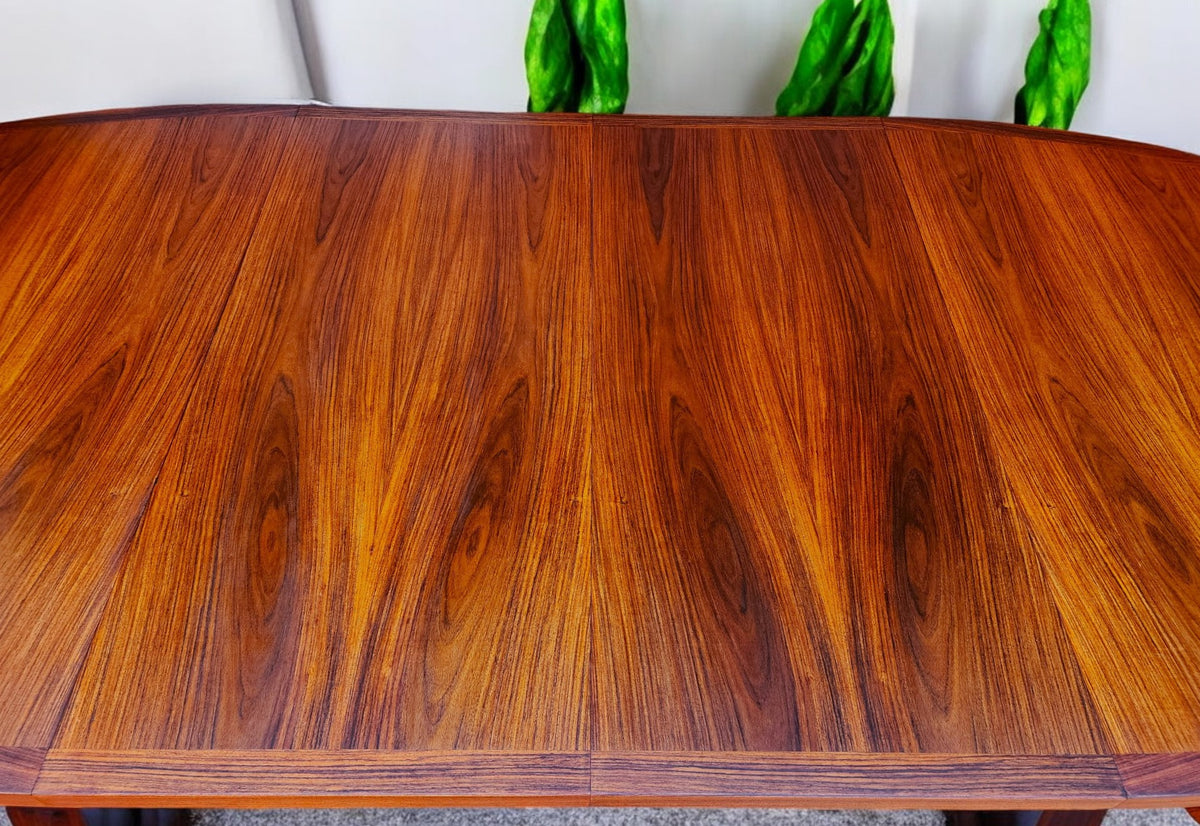 REFINISHED Danish MCM Rosewood Table by Sven Ellekaer for Heltborg 64