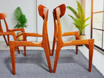 6 RESTORED REUPHOLSTERED Danish MCM Teak Chairs by Schønning & Elgaard 16