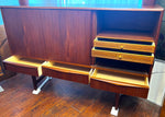 REFINISHED Danish Mid Century Modern Teak Highboard by EW Bach 65.5