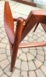 Choose Fabric! REFINISHED Danish MCM Teak Two-Seater Sofa by Arne Vodder for Glostrup 16