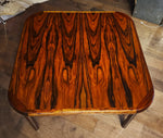 REFINISHED Danish Mid Century Modern Rosewood Coffee or Accent Table 2