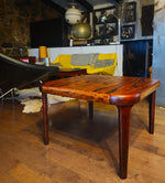 REFINISHED Danish Mid Century Modern Rosewood Coffee or Accent Table 8