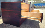 REFINISHED Danish Mid Century Modern Rosewood Console 87