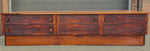 REFINISHED Danish Mid Century Modern Rosewood Console 87