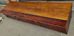 REFINISHED Danish Mid Century Modern Rosewood Console 87