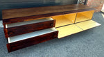 REFINISHED Danish Mid Century Modern Rosewood Console 87