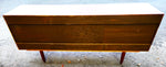 REFINISHED Danish Mid Century Modern Brazilian Rosewood Credenza 72