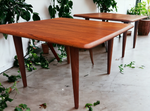 REFINISHED Mid Century Modern Solid Teak Accent Table (2 available) 6