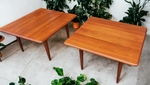 REFINISHED Mid Century Modern Solid Teak Accent Table (2 available) 7