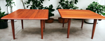 REFINISHED Mid Century Modern Solid Teak Accent Table (2 available) 8